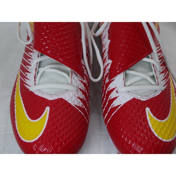 Nike Football Strike Pro Cleats Size 16 (847554-116) Red White Yellow New - Picture 6 of 9